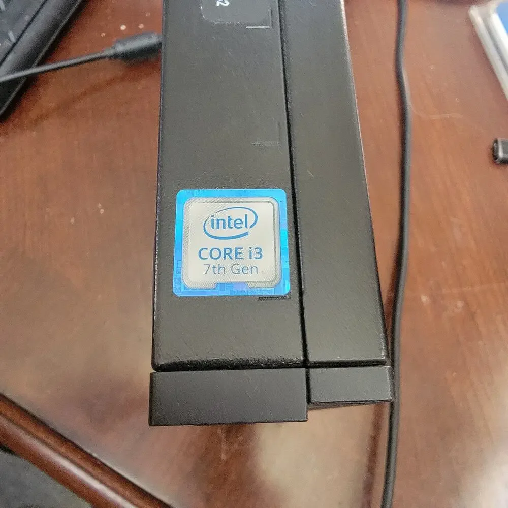 Dell OptiPlex 3050 Micro Desktop Intel Core I3-7100T 12GB 500GB HDD Black